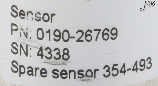 27981 APPLIED MATERIALS GAUGE SENSOR, 354-493 (PARTS) 0190-26769